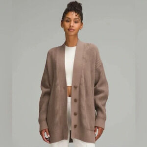 NWOT Lululemon Knit Button-Front Cardigan